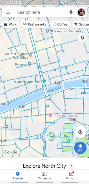 Google Maps Android Street View