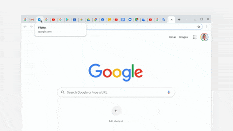 Chrome Tab Previews