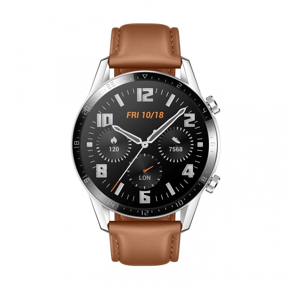 The Huawei Watch GT 2 has 2-week battery life and comes in 2