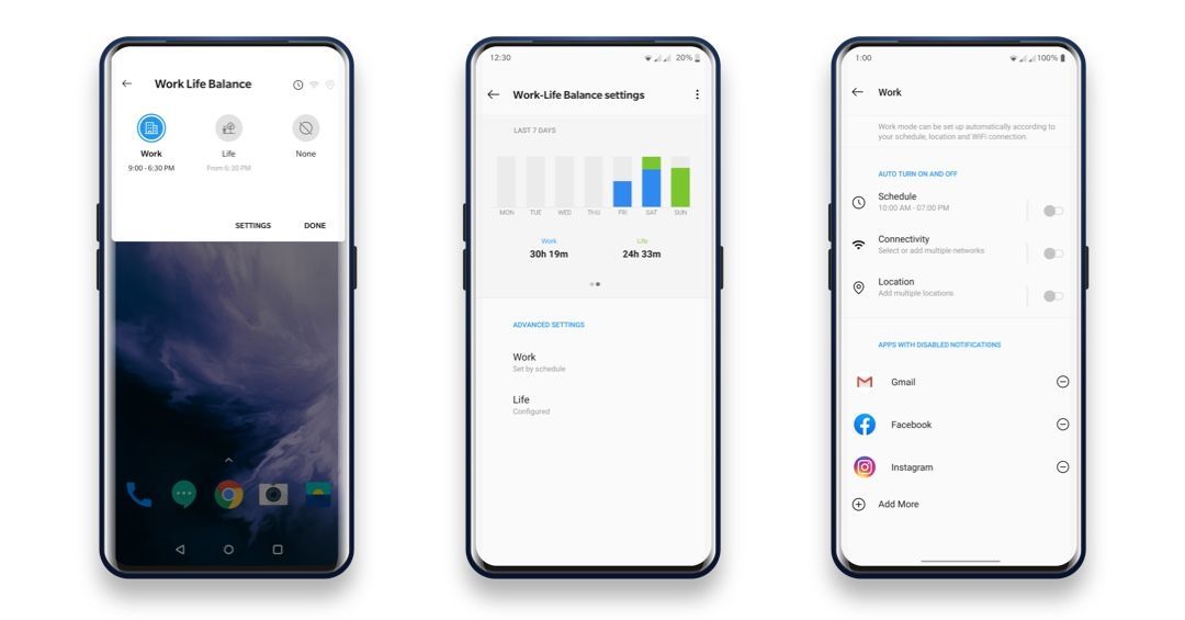OxygenOS Work-Life Balance