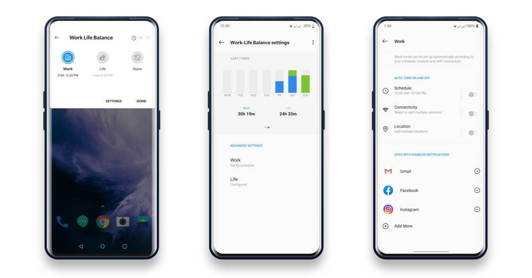 OxygenOS Work-Life Balance