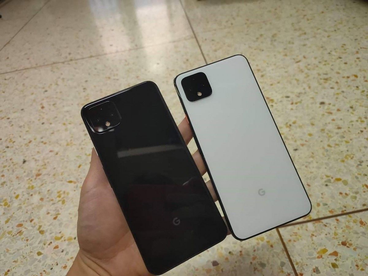 Google Pixel 4 White and Black