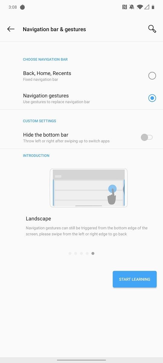 OxygenOS 10 on the OnePlus 7T