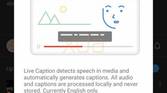 Android 10 Live Captions