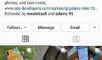 Dark mode Instagram Android 9 and older