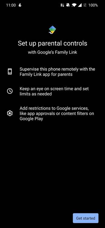 Google Family Link Parental Controls