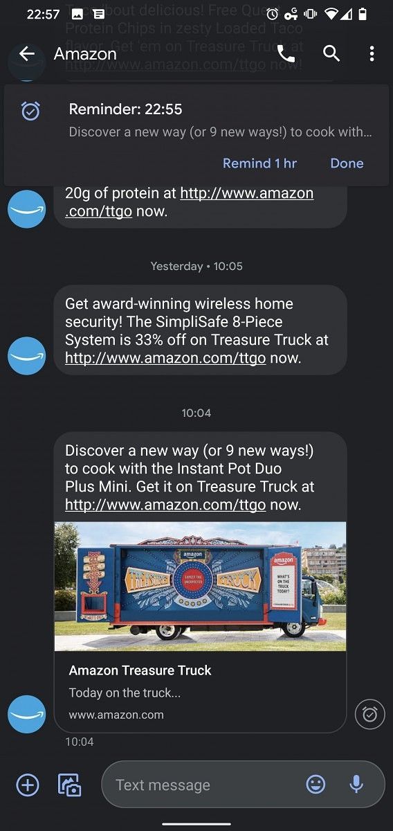 Google Messages 5.2 adds chat reminders and prepares to support bubble ...