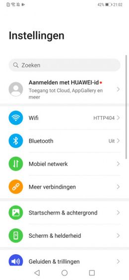 EMUI 10 based on Android 10 on the Huawei Mate 20 Pro