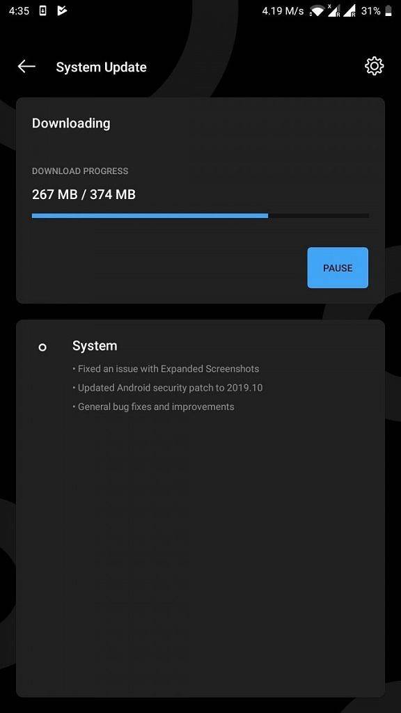 OxygenOS 9.0.9 for the OnePlus 5 and 5T