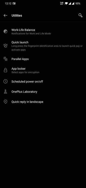 OxygenOS Work-Life Balance
