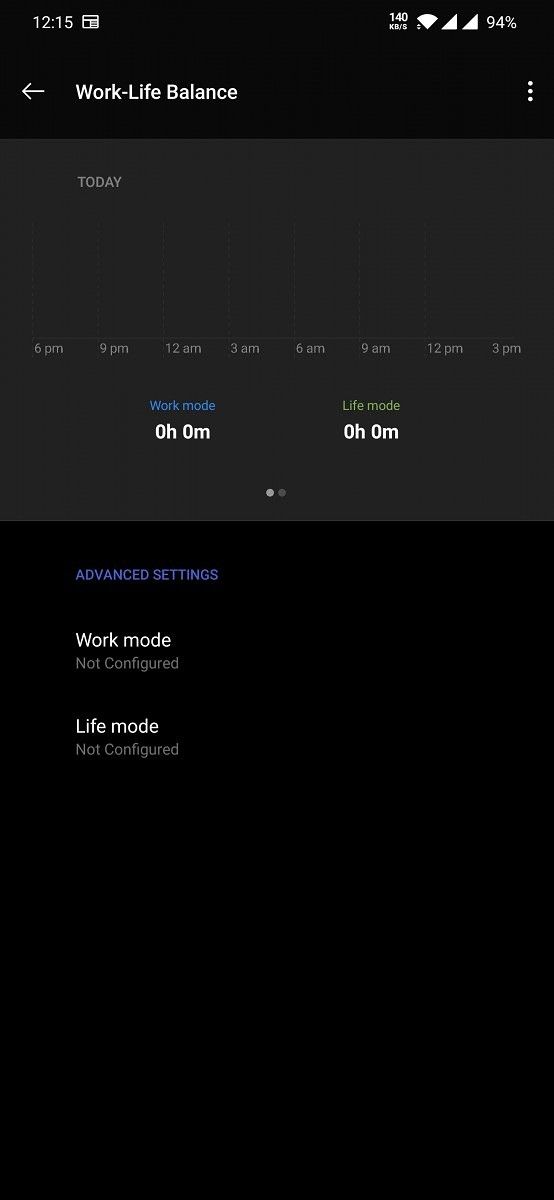 OxygenOS Work-Life Balance