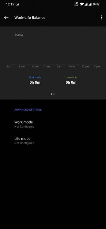 OxygenOS Work-Life Balance