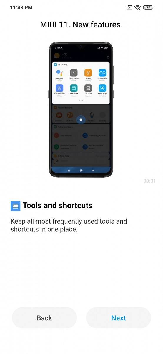 MIUI 11 on the Redmi Note 7 Pro