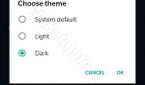 WhatsApp Dark Theme on Beta for Android