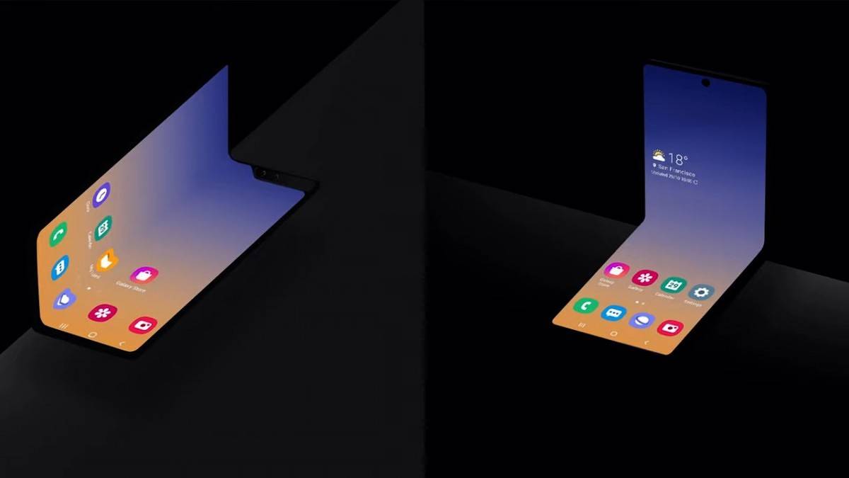 samsung galaxy fold vertical