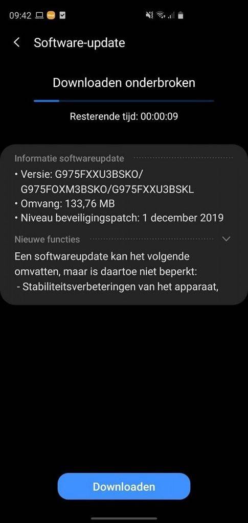 Samsung Galaxy S10 series update with One UI 2.0 based on Android 10