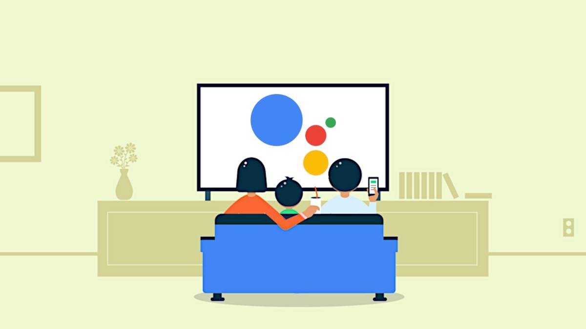 google assistant android tv