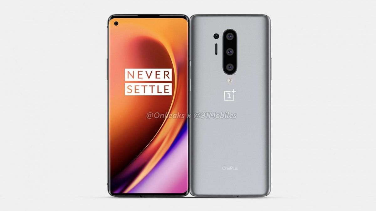 OnePlus 8 Pro leaked render