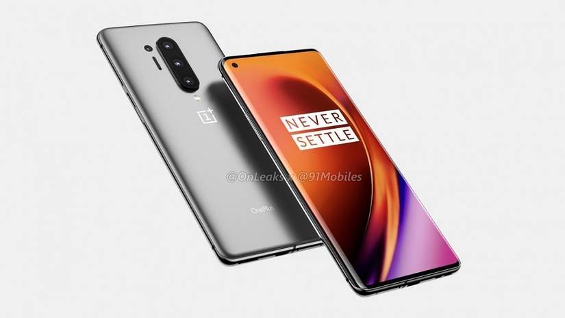 OnePlus 8 Pro leaked render