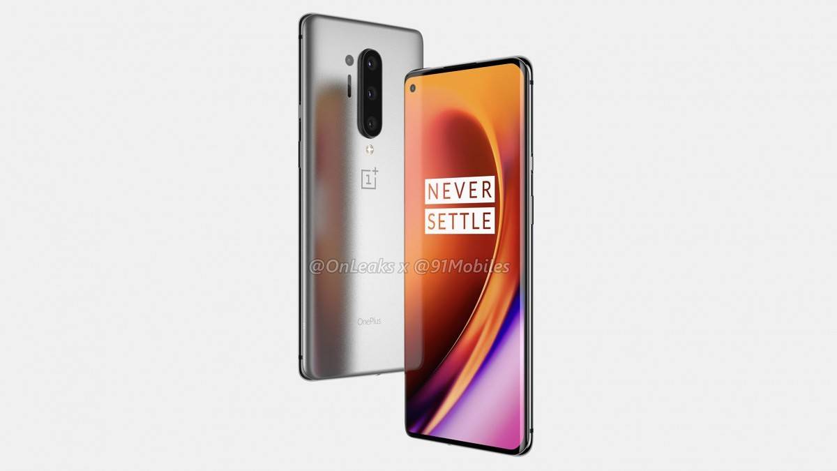 OnePlus 8 Pro leaked render