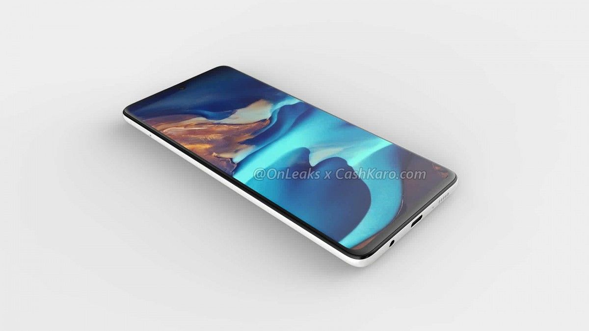 Leaked Galaxy A71 renders reveal punch-hole display, quad-camera setup