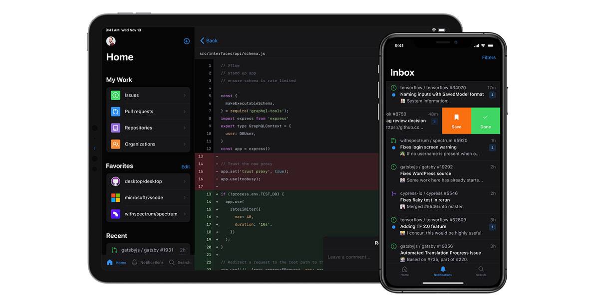 GitHub will soon release an Android app with dark mode support