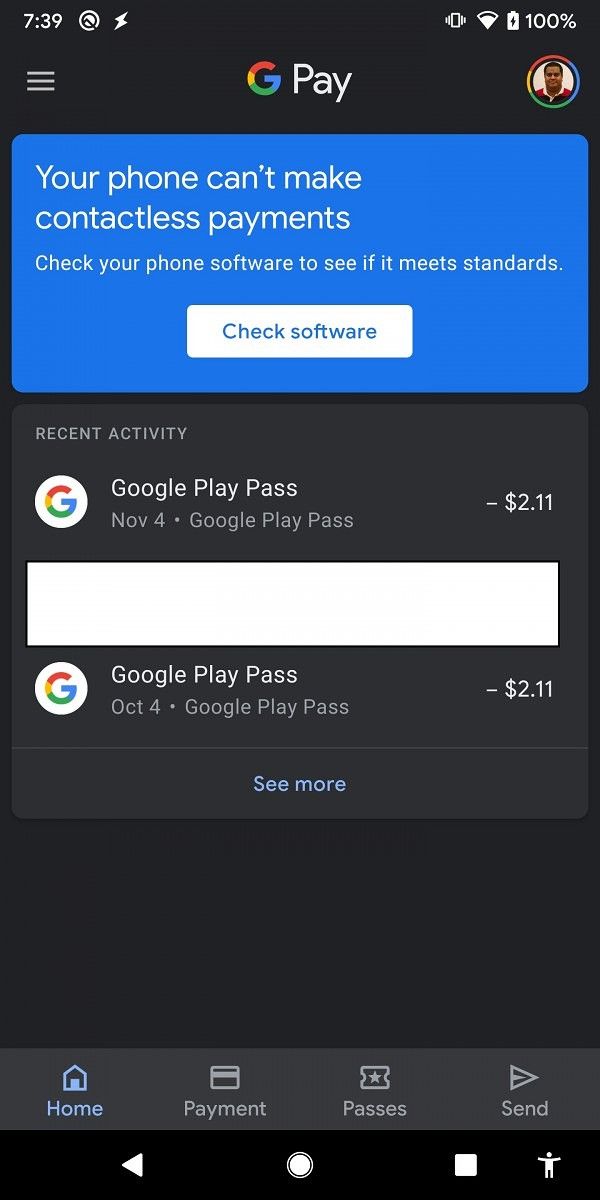 Google Pay SafetyNet checker