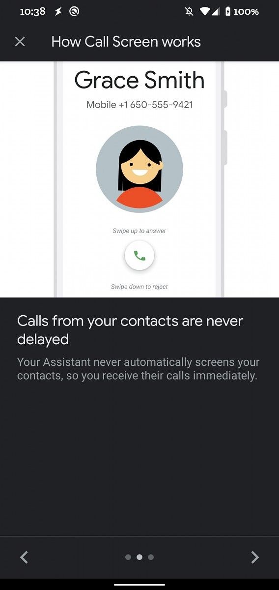 Google Pixel Automatic Call Screen demo