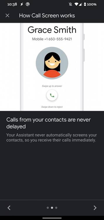 Google Pixel Automatic Call Screen demo