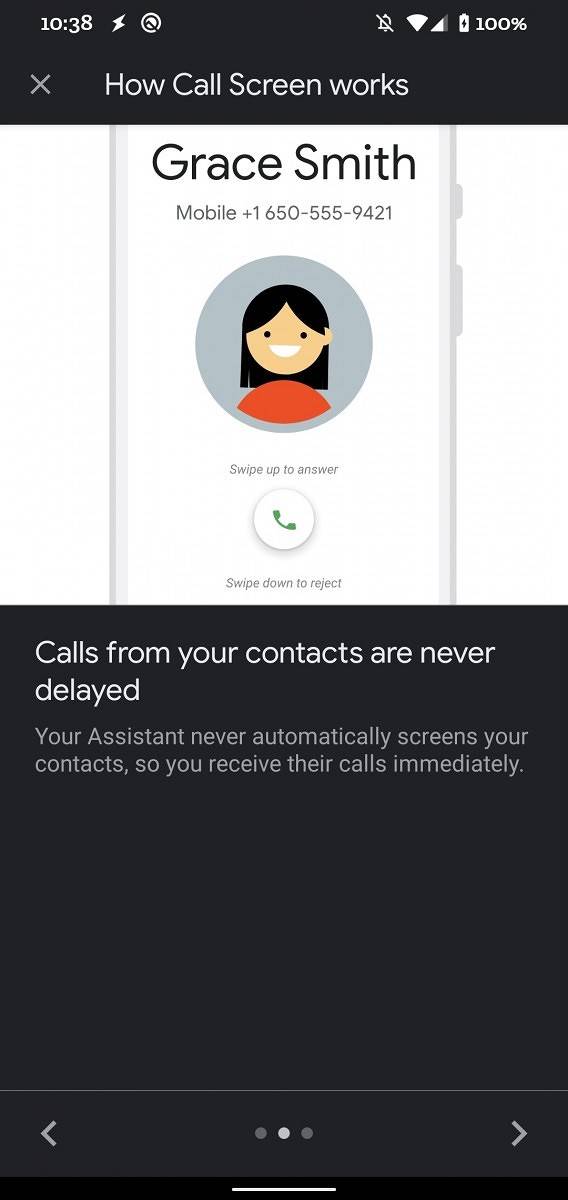 Google Pixel Automatic Call Screen demo