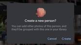 Manual face tagging