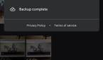 Google Photos Account switcher UI