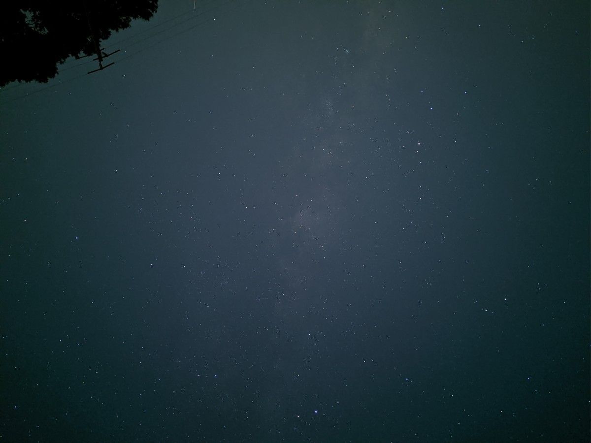 Pixel 4 Astrophotography unfiltered