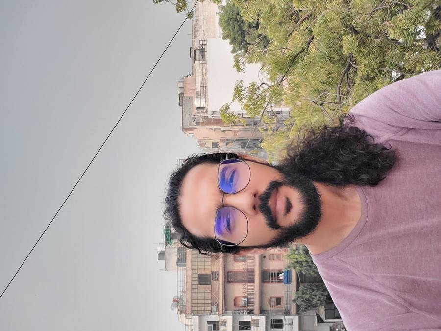 Wide-angle selfie