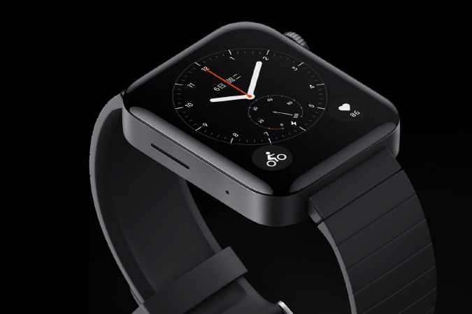 The Xiaomi Mi Watch runs MIUI for Watch and looks like Apple Watch