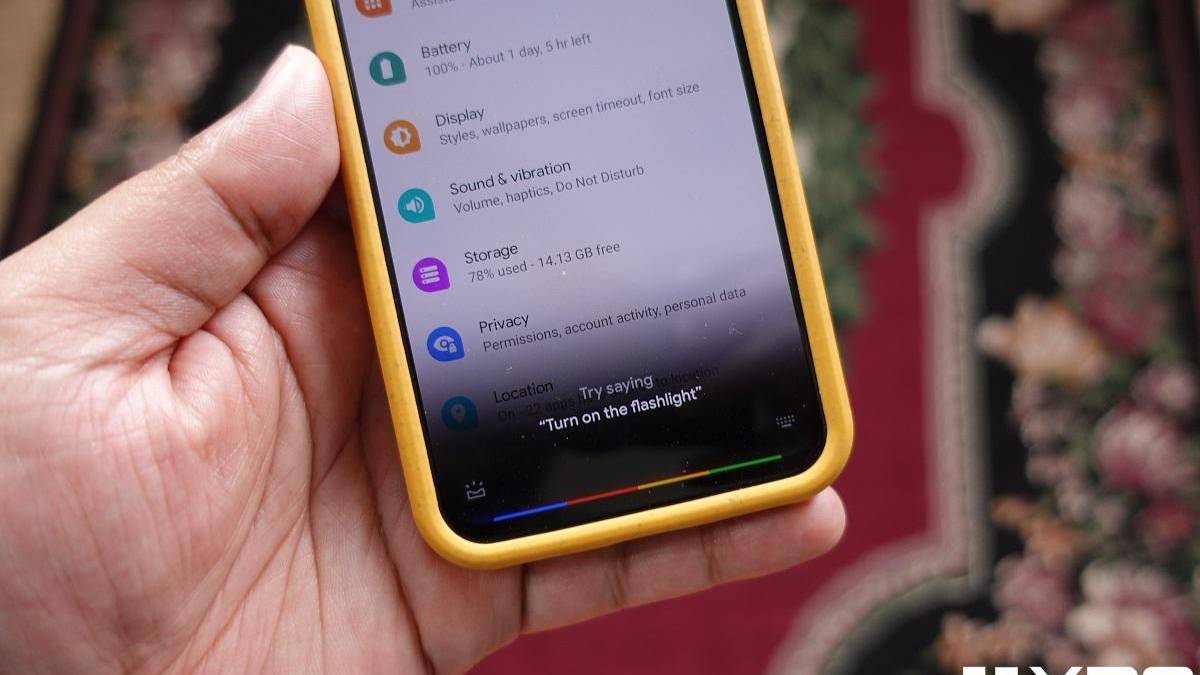 Google Assistant on the Pixel 4