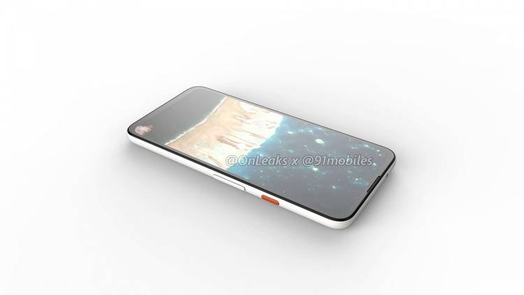 Pixel 4a leaked render