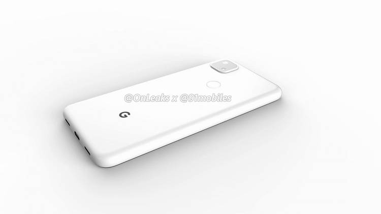 Pixel 4a leaked render