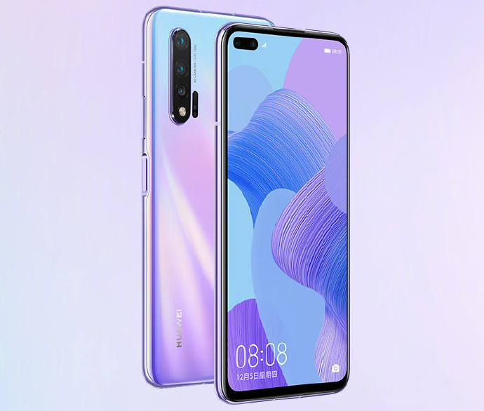 Huawei Nova 6 5G, Nova 6, Nova 6 SE with punch-hole displays