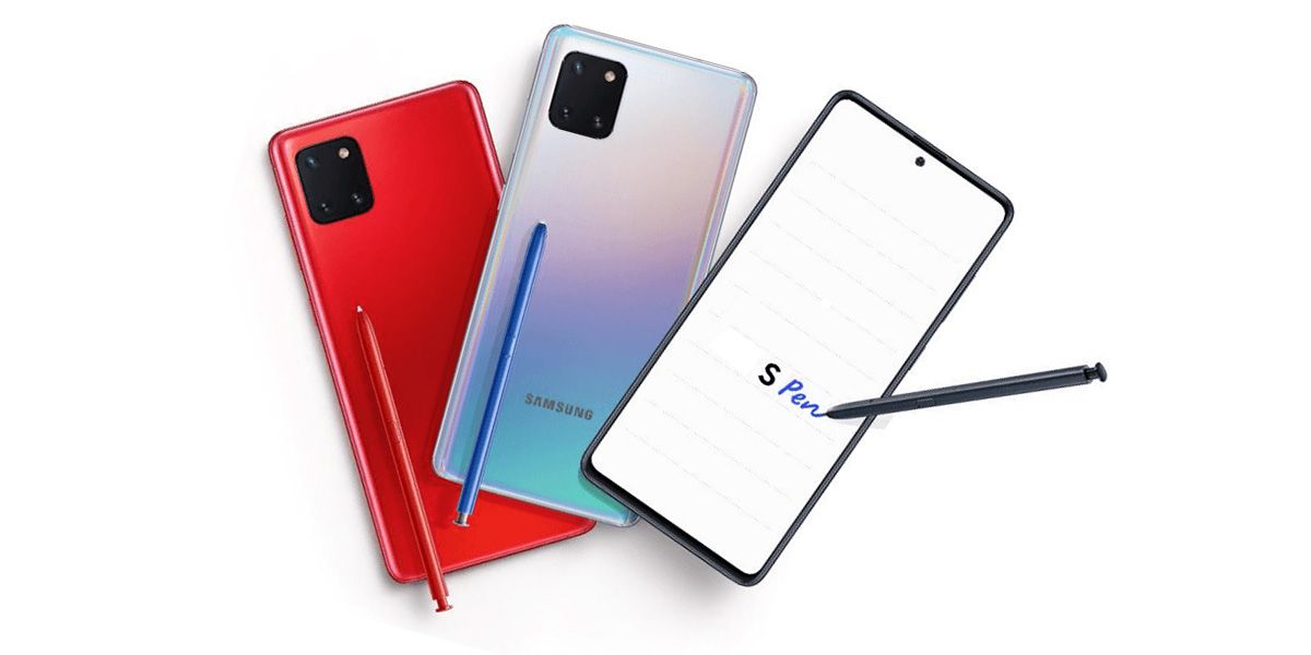 Here are the (alleged) specs for the Samsung Galaxy Note 10 Lite