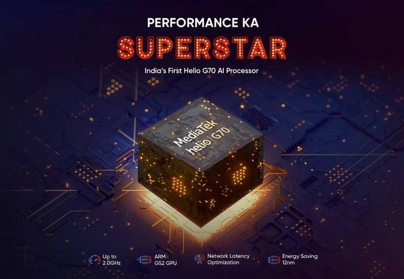 MediaTek G70 on the Realme C3