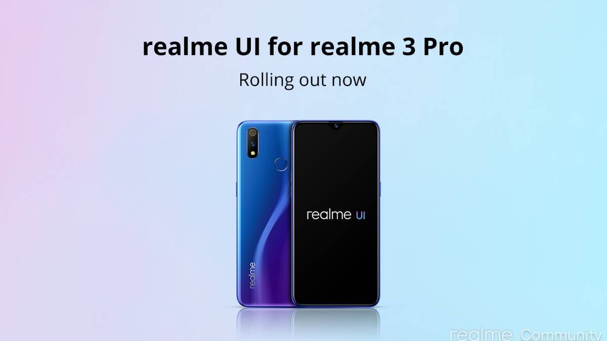 Realme 3 Pro Realme UI