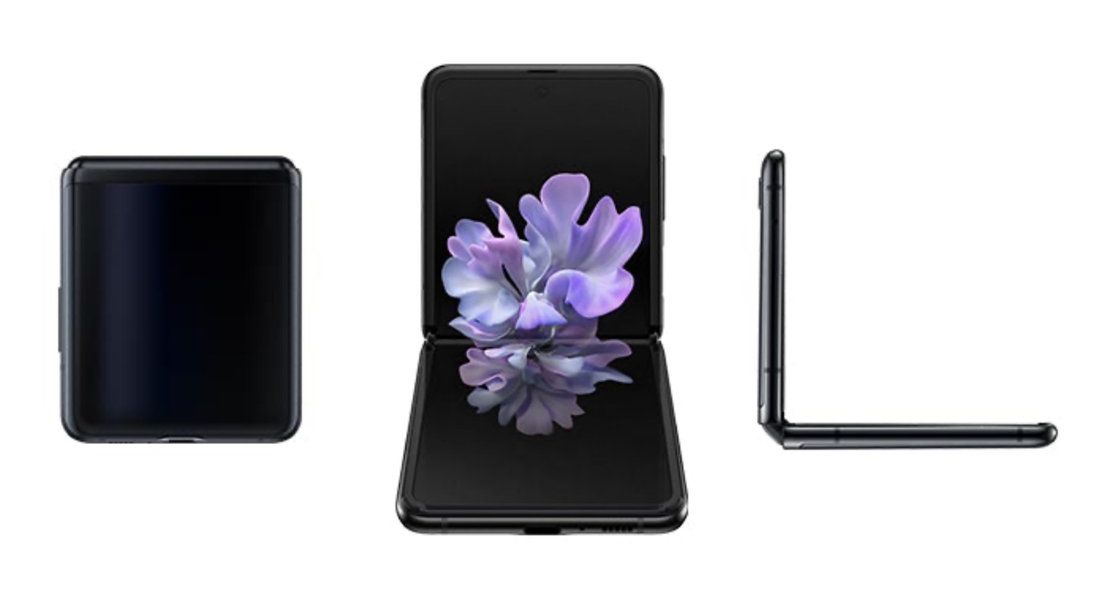 Samsung Galaxy Z Flip folding
