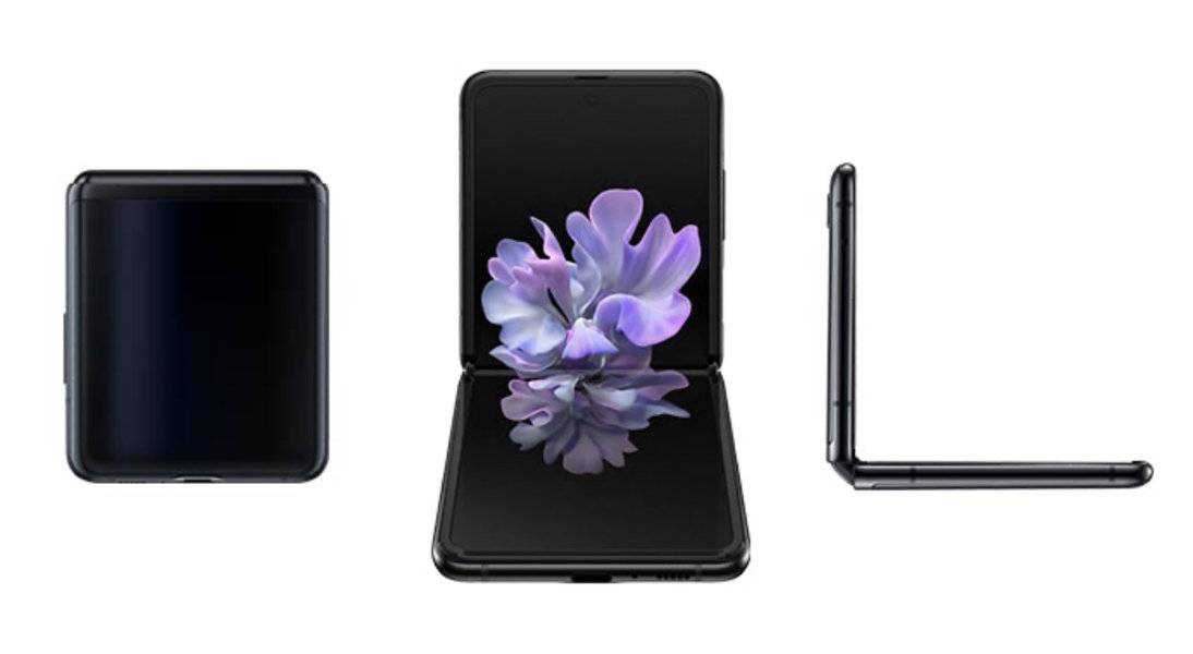 Samsung Galaxy Z Flip folding