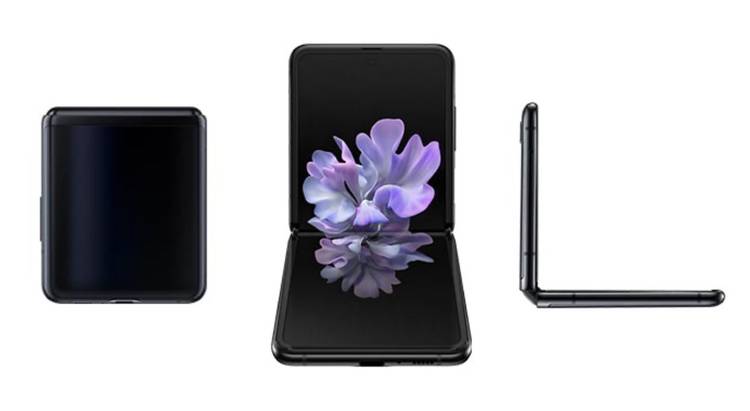 Samsung Galaxy Z Flip folding