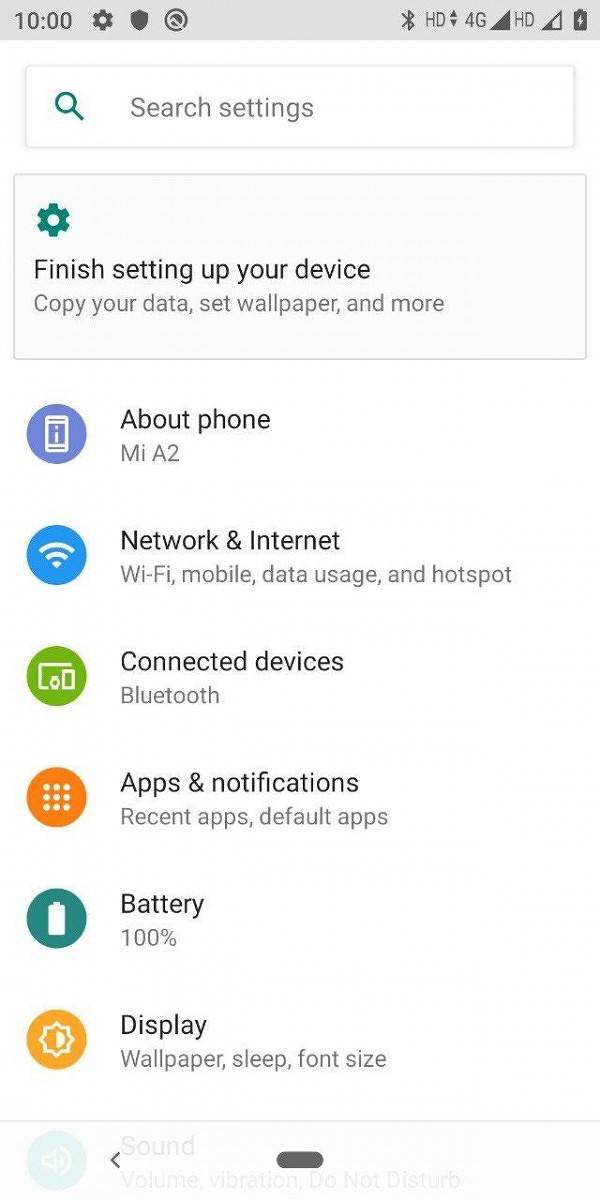 Mi A2 Android 10 update