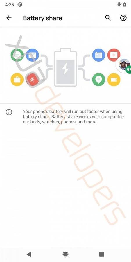 Android 11 Battery Share - Pixel 5 reverse wireless charging?