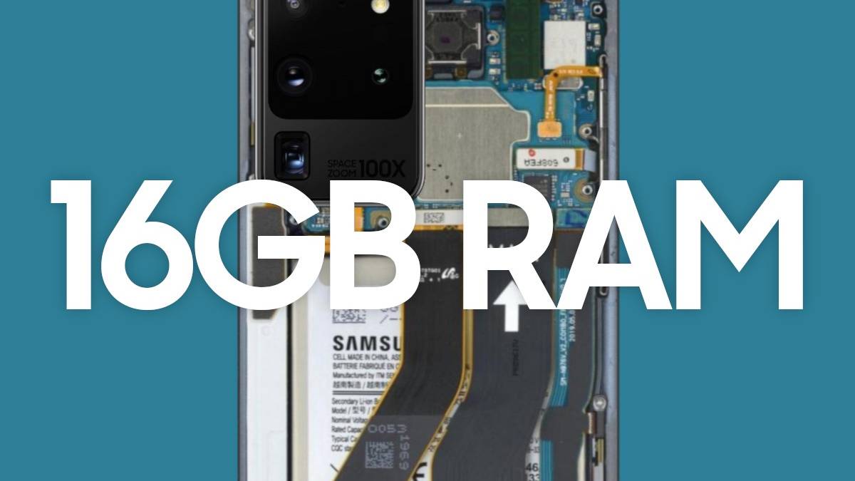 Samsung Galaxy S20 Ultra 16GB RAM