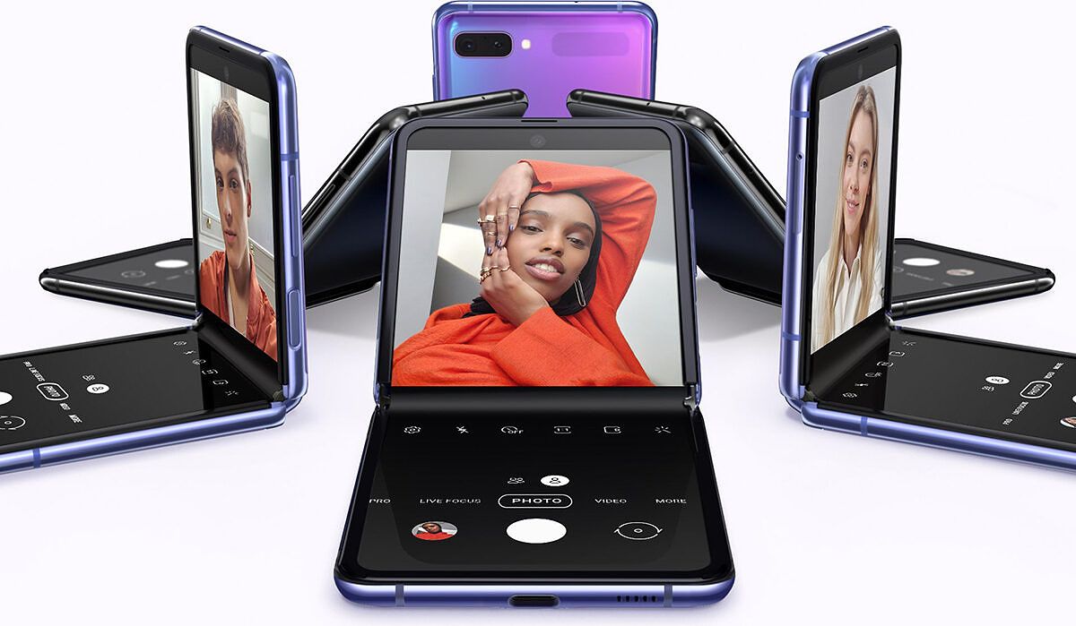 【ジャンク】Samsung Galaxy Z Flip 5G Galaxy-Z-Flip-flex-mode-