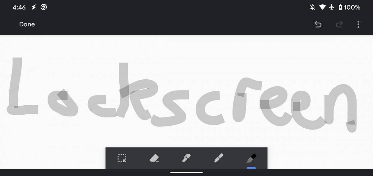 Google Keep 5.20 prepares to let you create drawings from the lockscreen